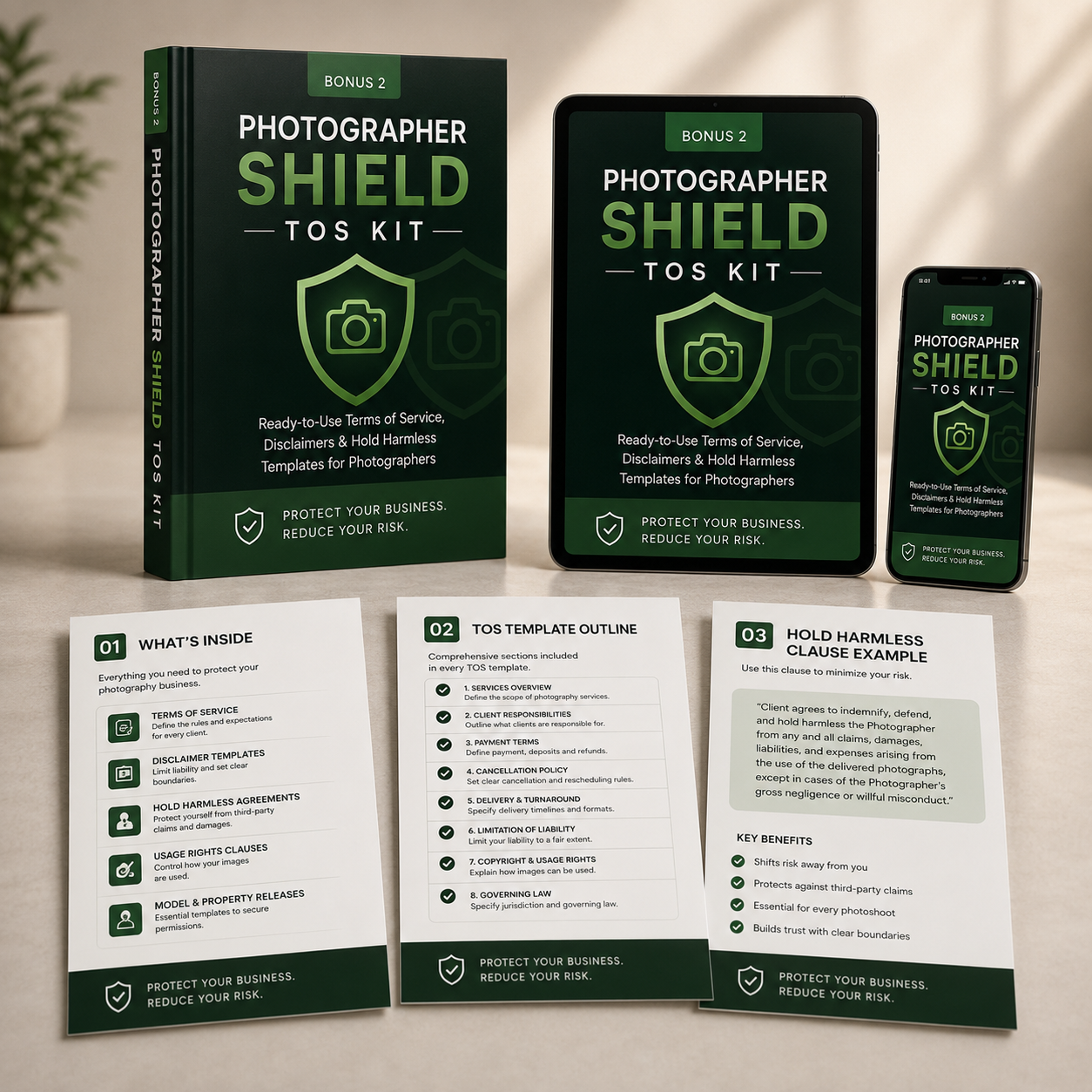 Photographer Shield ToS Kit
